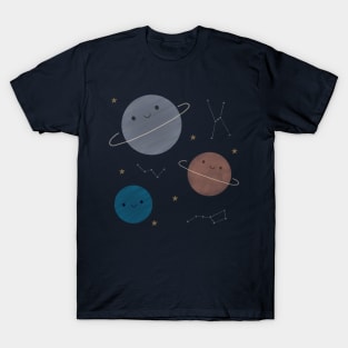 Kawaii Outer Space T-Shirt